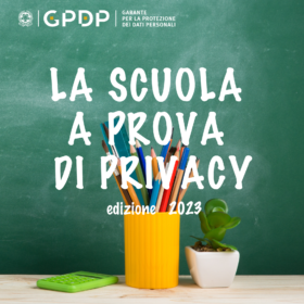 Cover documento garante della privacy